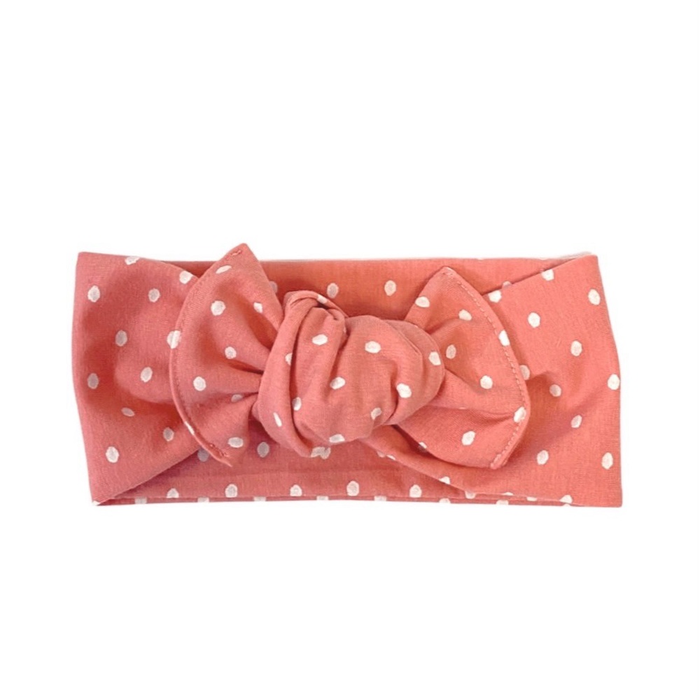 HANDMADE PINK HEADBAND SIZES 0M-3Y